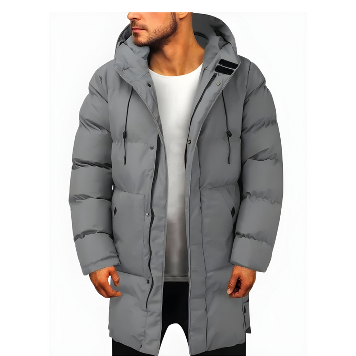 Mens Winter Jackets Hooded Puffer Coat