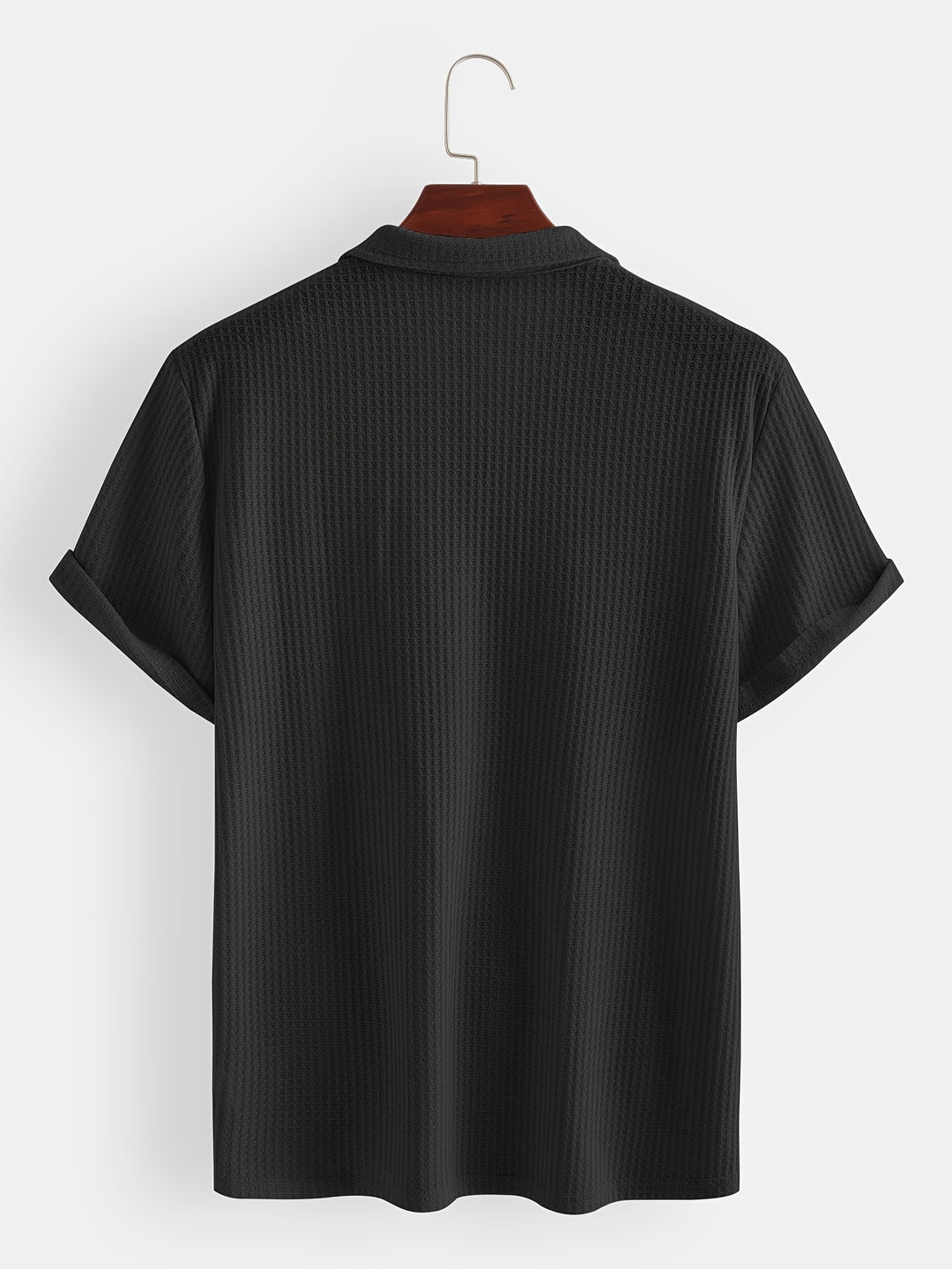 Men’s Shirt | Airy Fabric with Semi-Transparency | Short Sleeve - Shirt