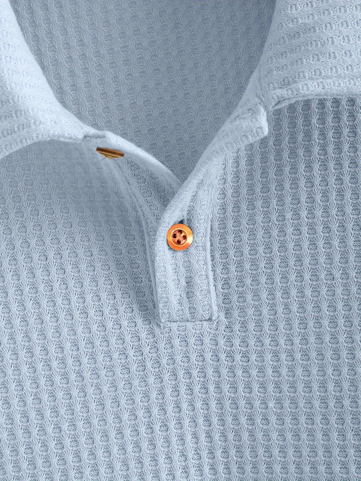 Men’s Shirt | Airy Fabric with Semi-Transparency | Short Sleeve - Shirt